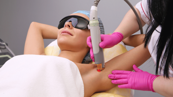 Laser hair removal for women in Manchester