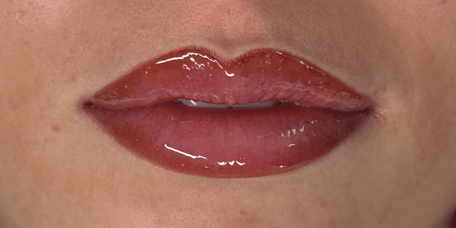 Lip blush after result