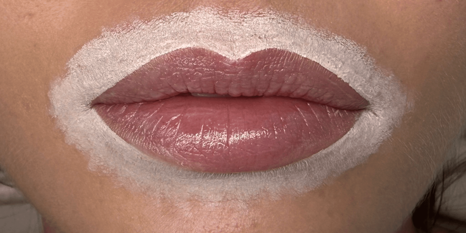 Lip blush before result